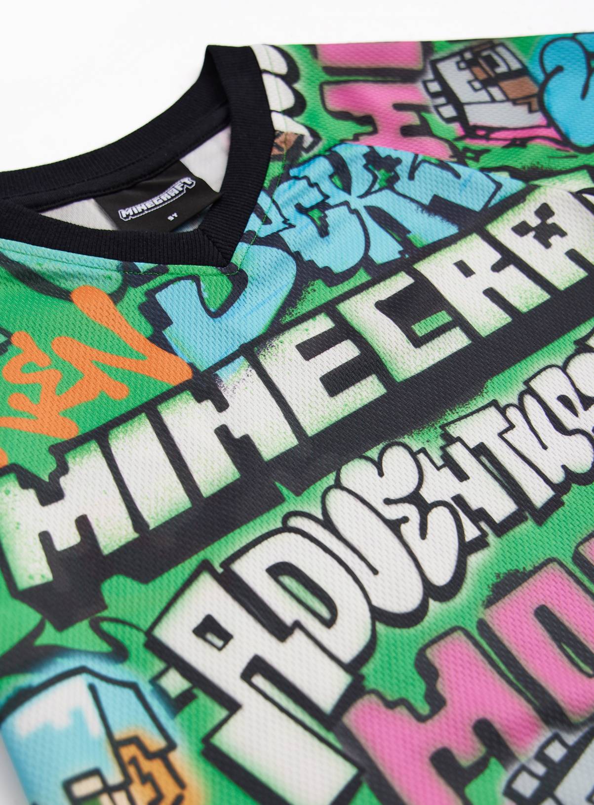 Minecraft Mesh Sport T-Shirt 8 years - Image 2